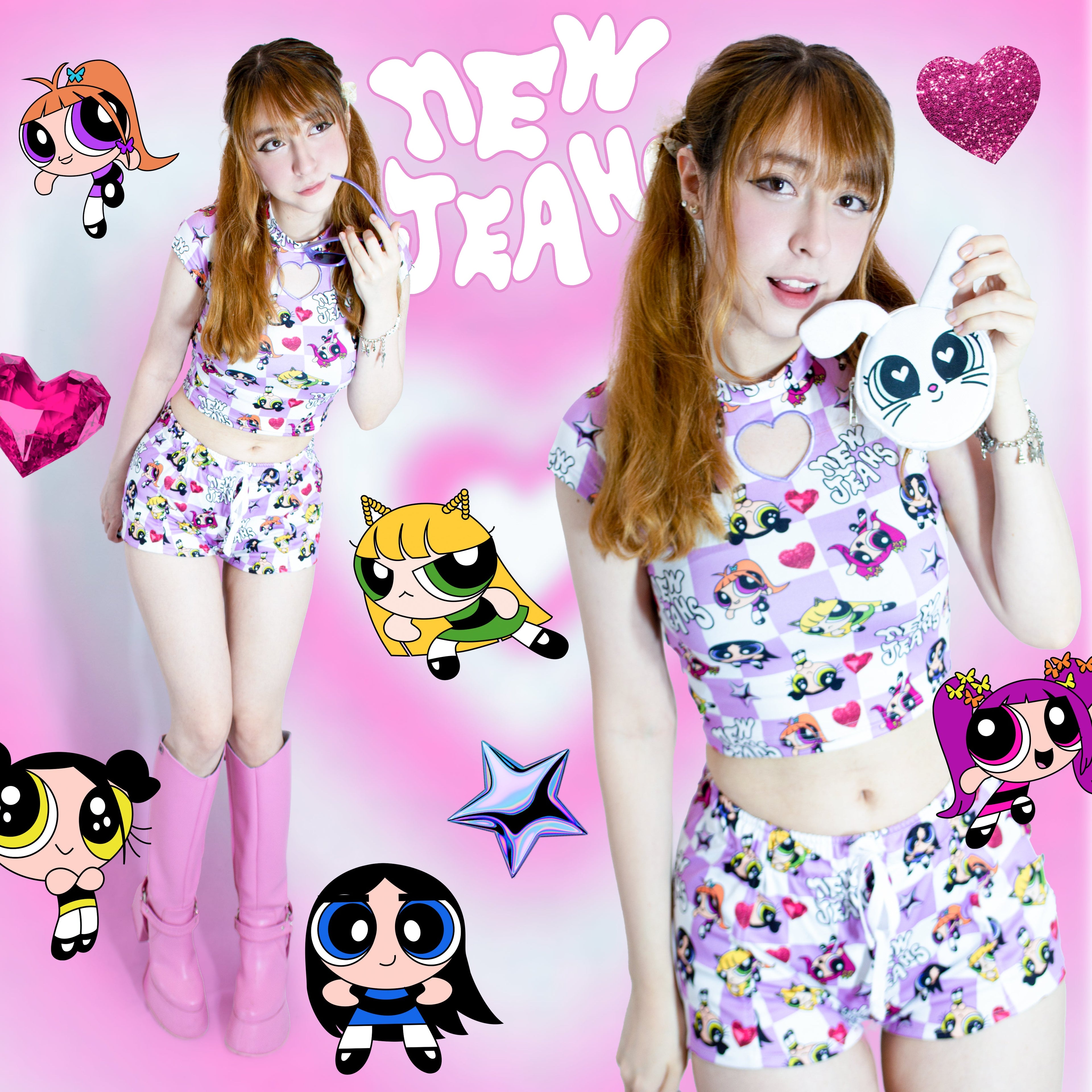 Conjunto Pijama New Jeans