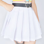 FALDA COLLEGE BLANCA — PRENSES