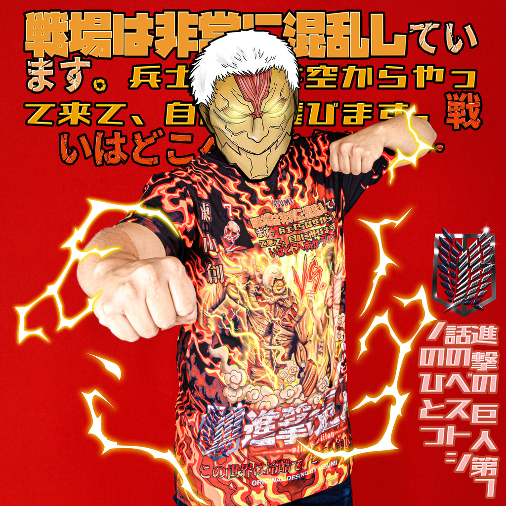 Camiseta Sublim Shingeki no Kyojin