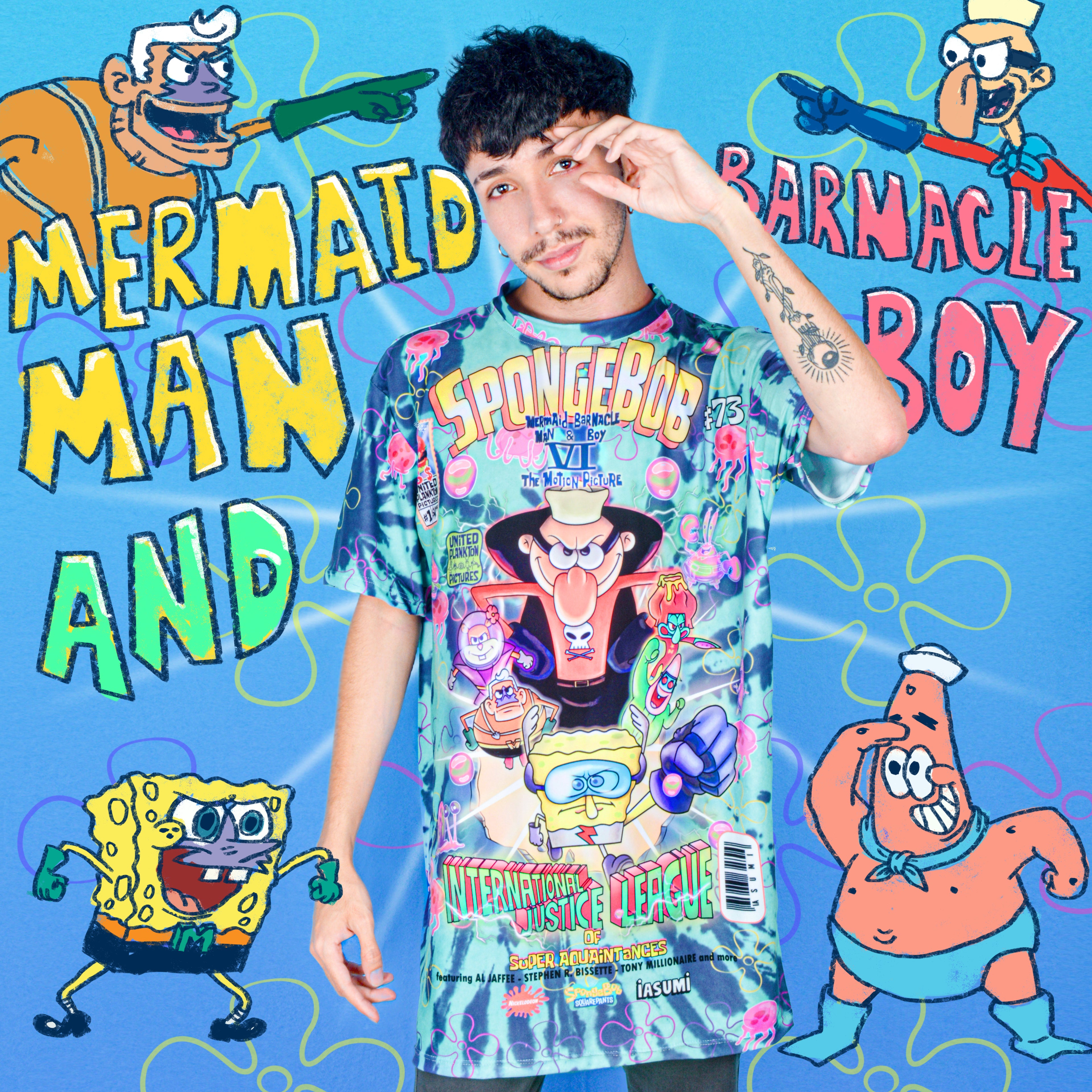 Camiseta Sublim Bob Esponja