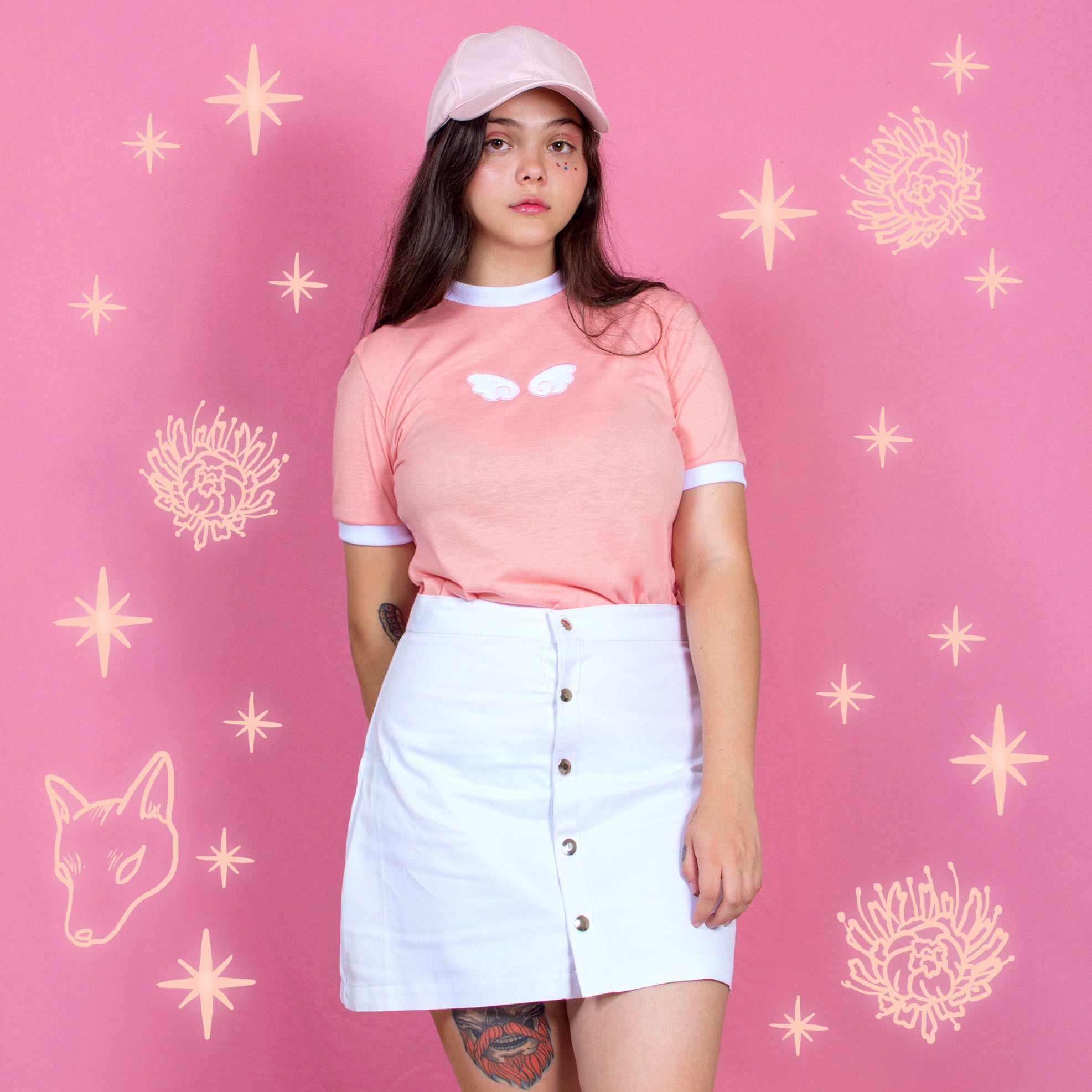 Camiseta Color Alitas Sakura