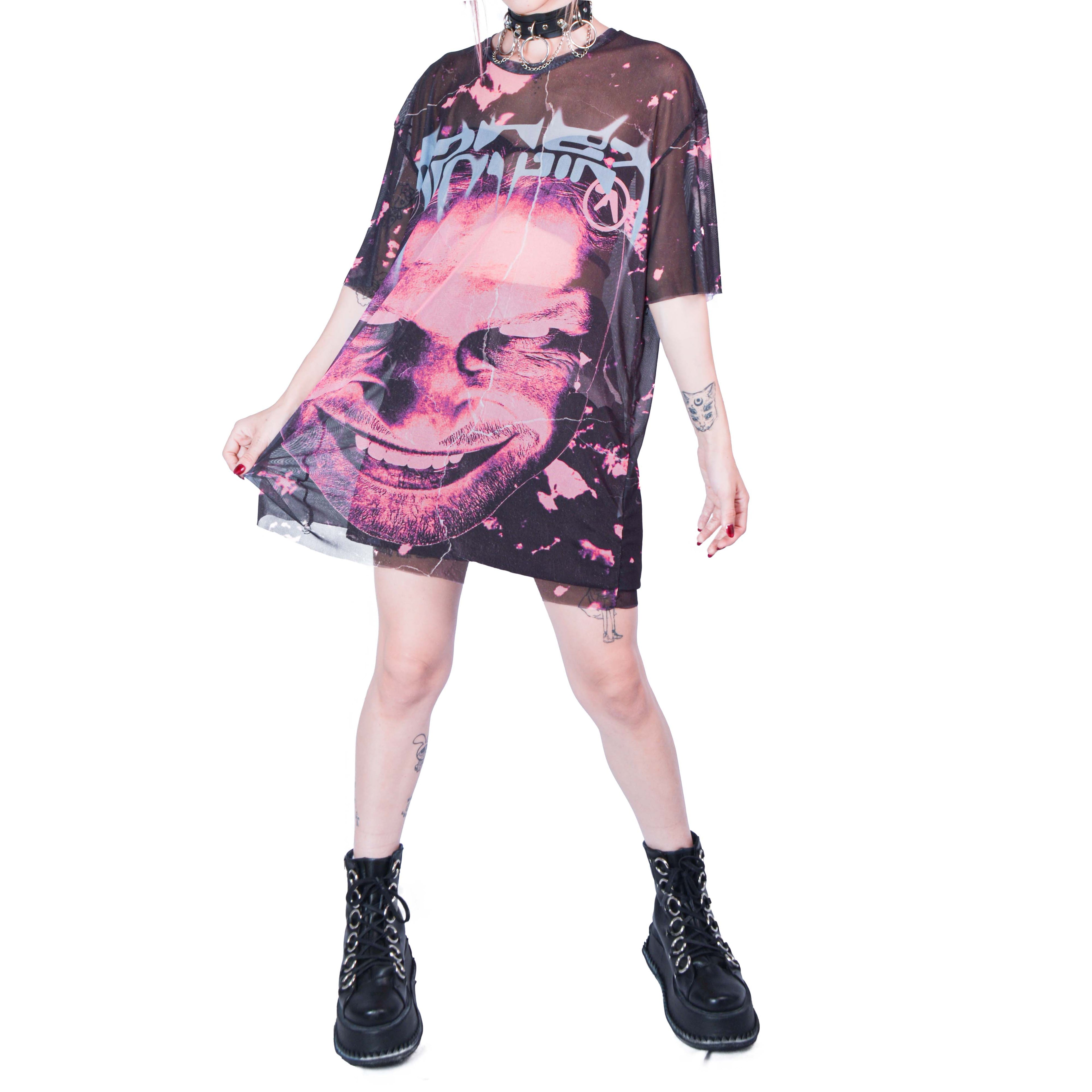 CAMISETA MALLA APHEX TWIN