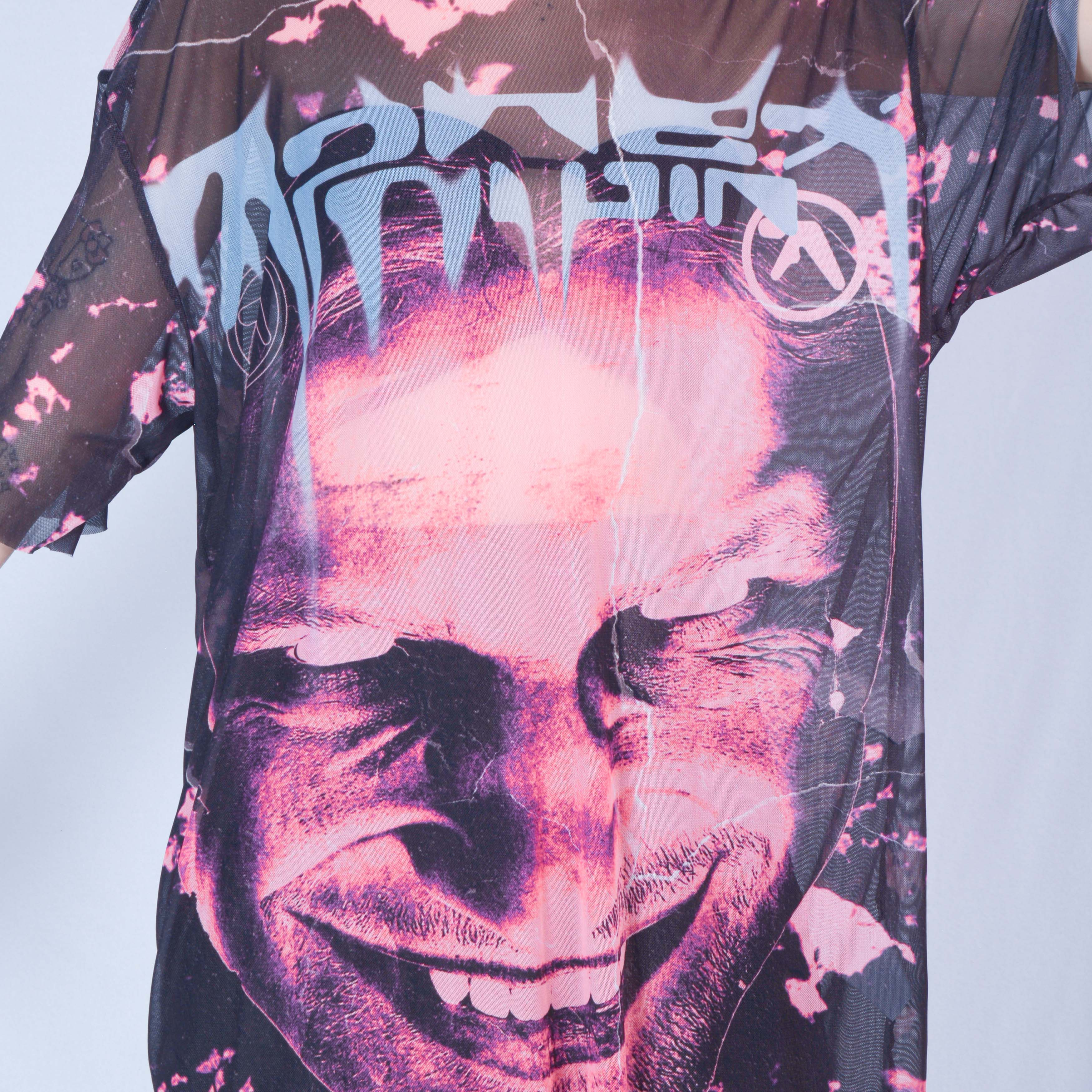 CAMISETA MALLA APHEX TWIN