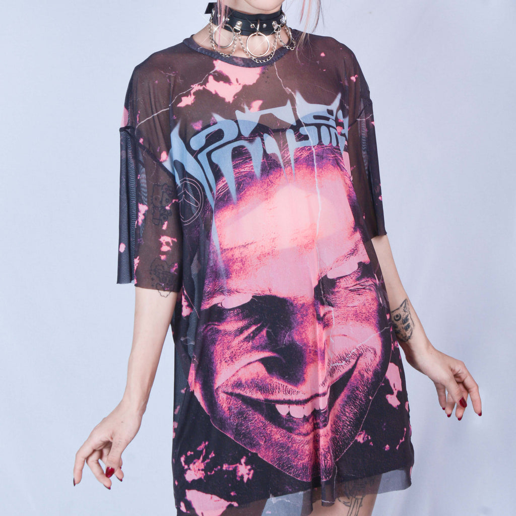 CAMISETA MALLA APHEX TWIN