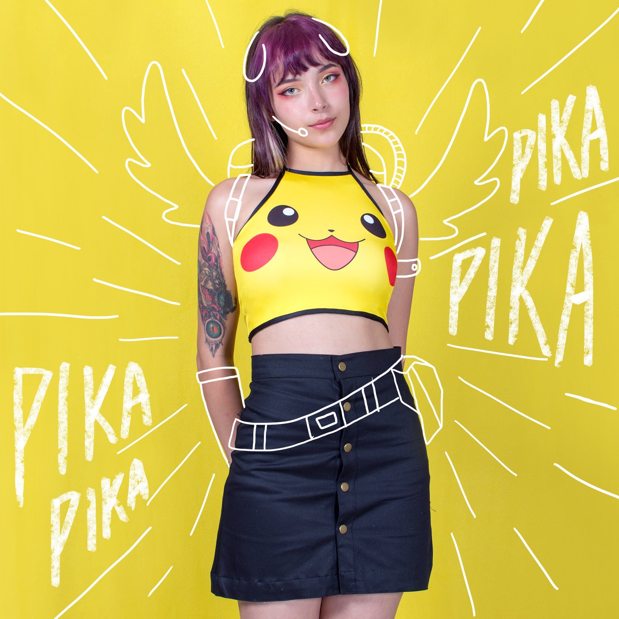 Croptop Pikachu