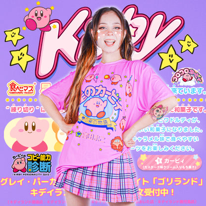 Camiseta Sublim Kirby