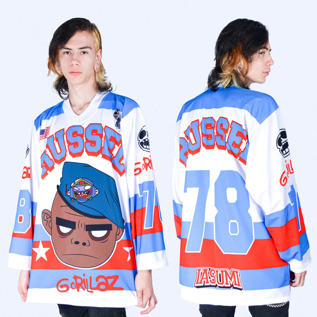 JERSEY DE HOCKEY GORILLAZ  RUSSELL