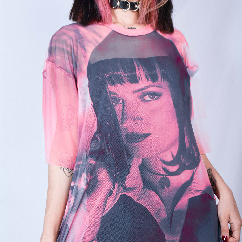 CAMISETA MALLA PULP FICTION