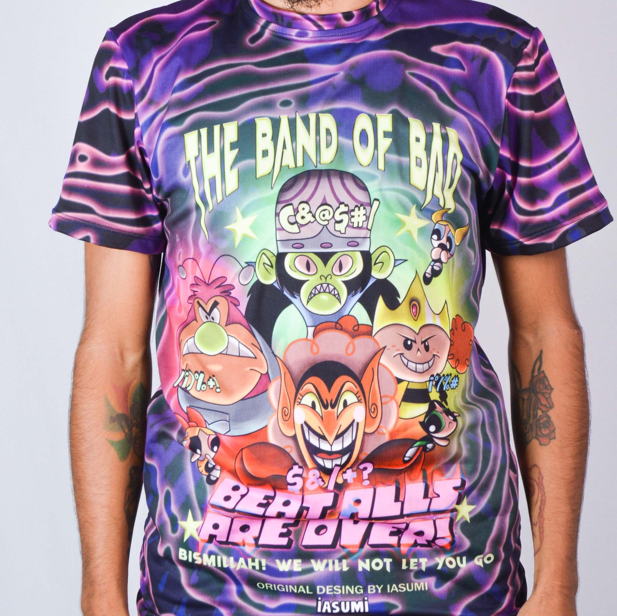 Camiseta The Band of Bad Chicas superpoderosas