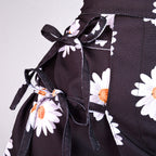 FALDA DAISY NEGRA  — GLASSY