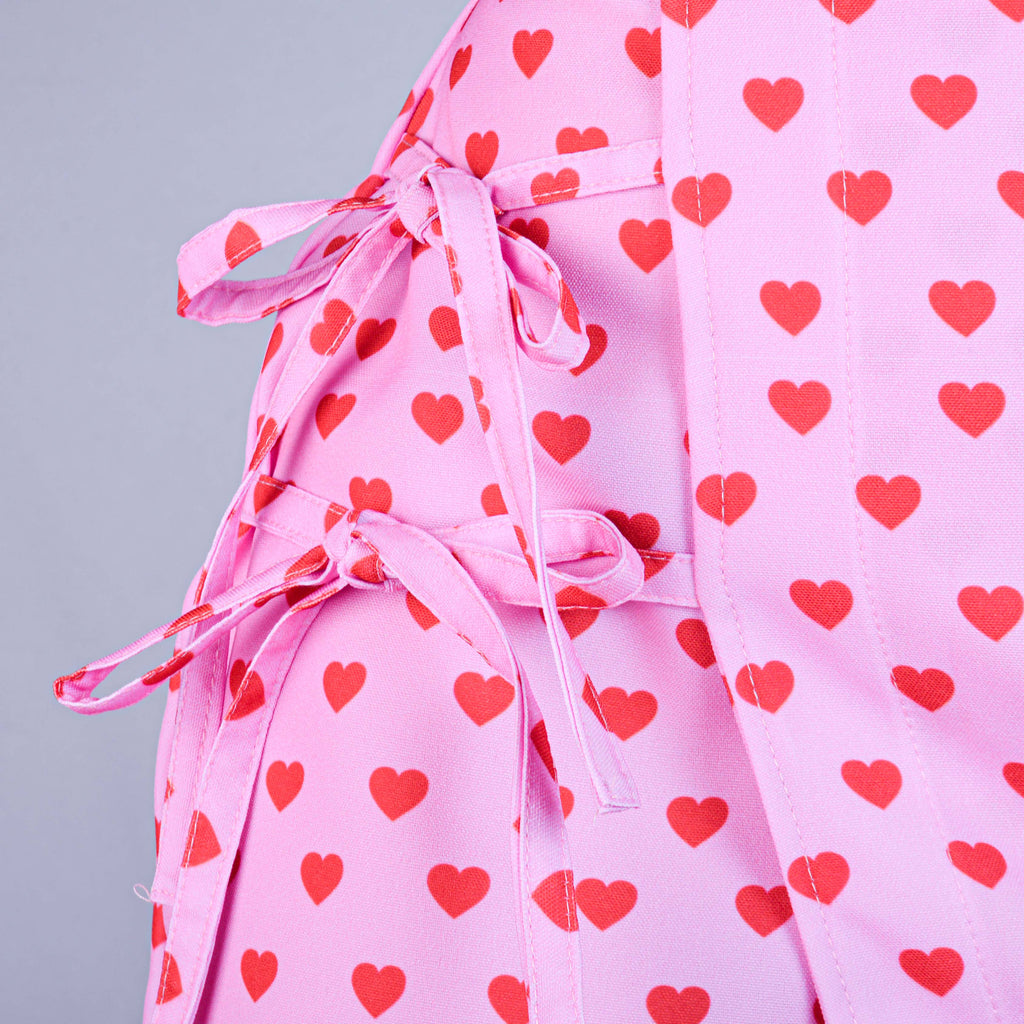 FALDA PINK HEART  — GLASSY HEART