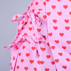 FALDA PINK HEART  — GLASSY HEART