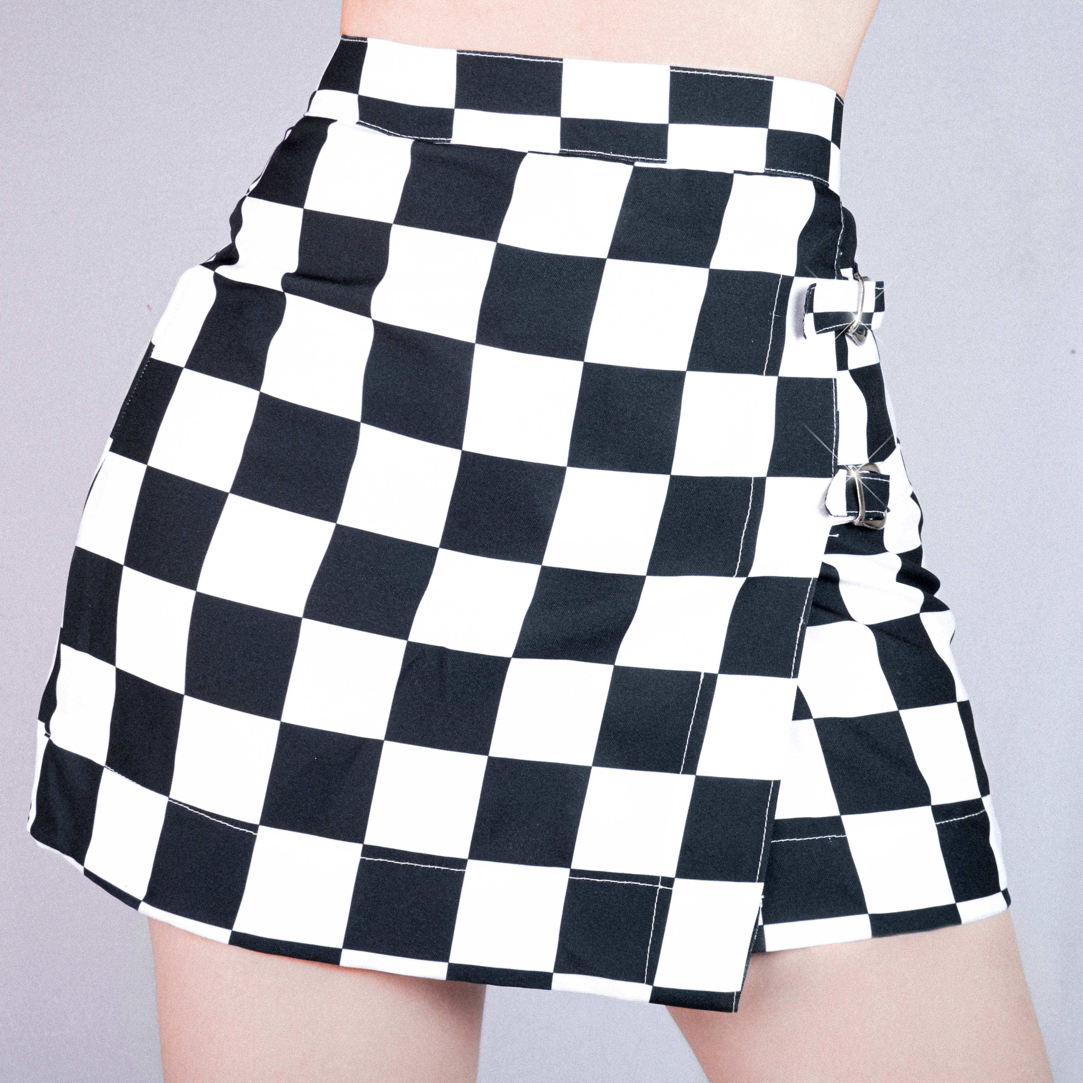 FALDA  AJEDREZ — WILD