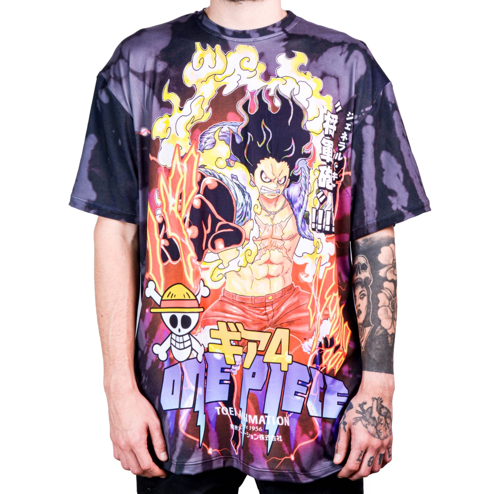 Camiseta Luffy Gear 4 One Piece