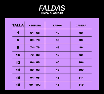 FALDA  PALE — PRENSES