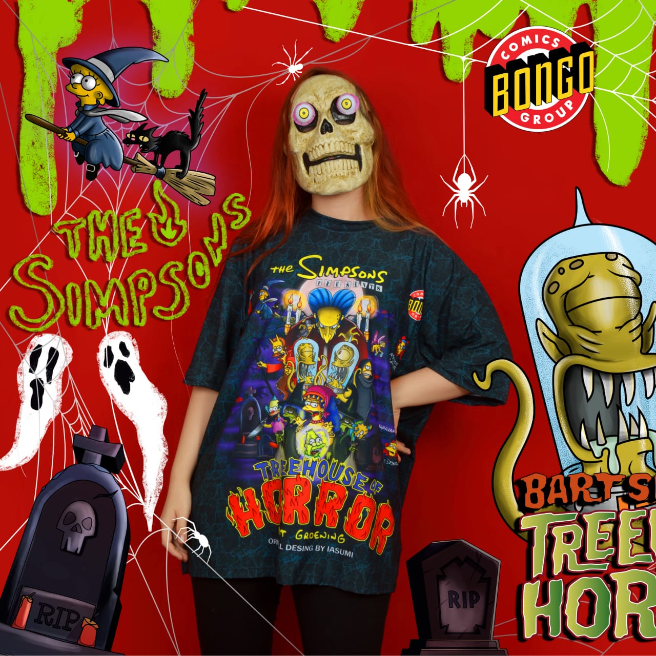Camiseta Sublim Treehouse of Horror - Simpsons