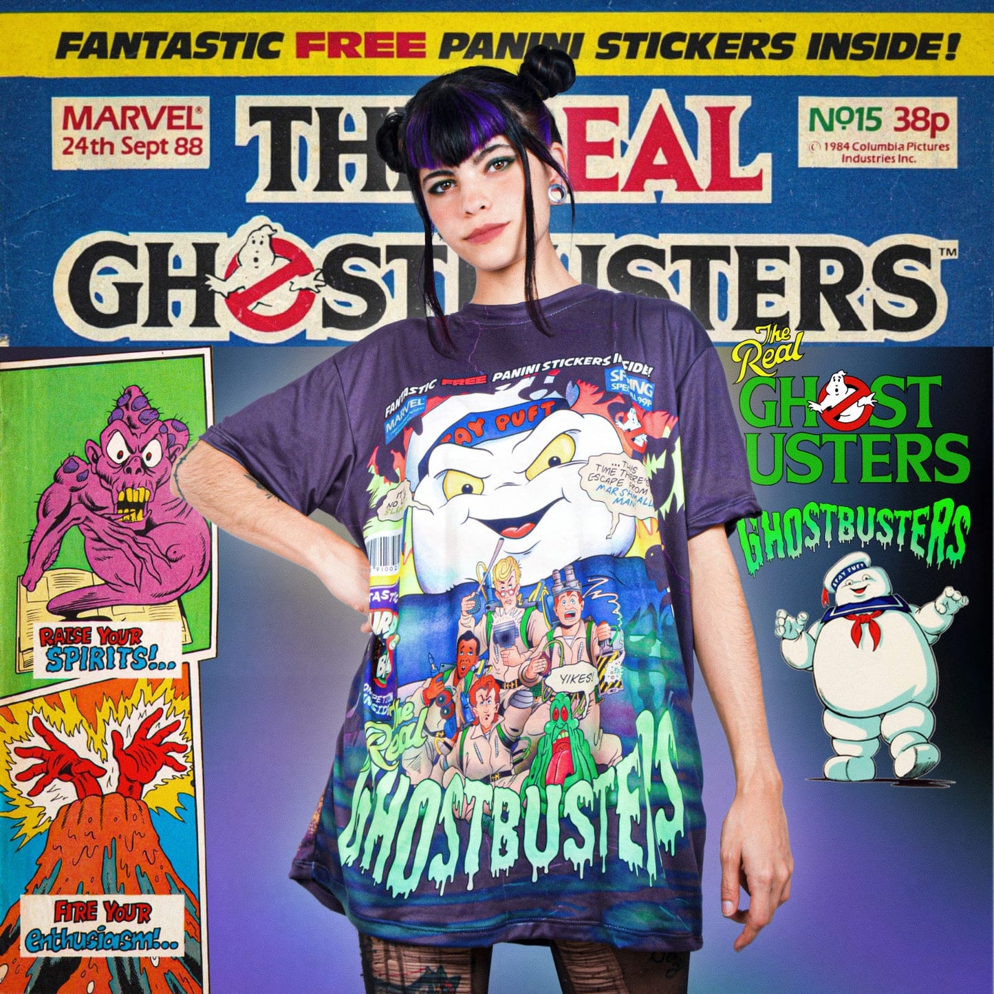 Camiseta Sublim Ghostbusters