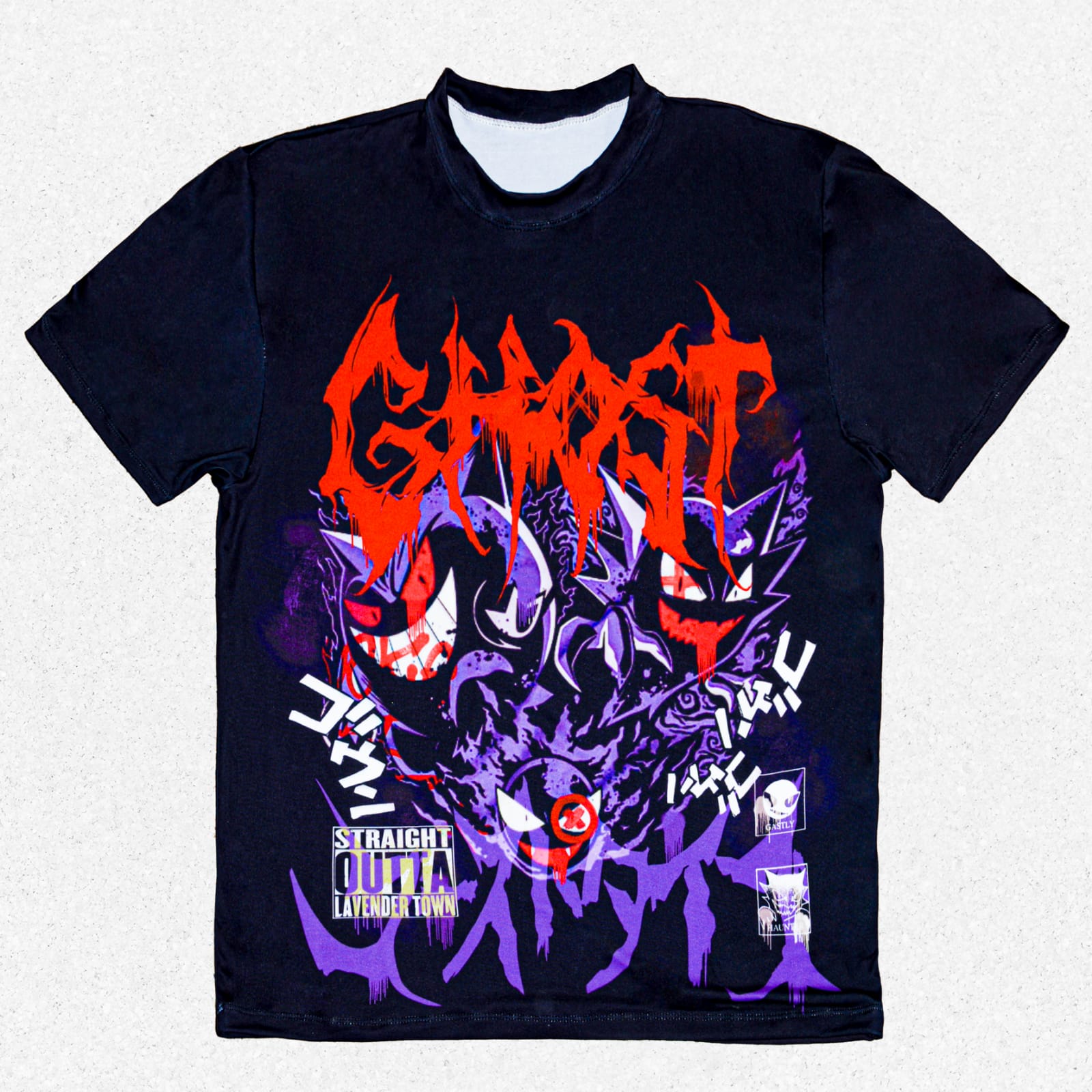 CAMISETA POKÉMON GHOST