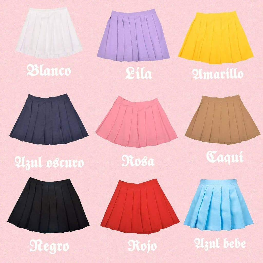 FALDA COLLEGE LILA — PRENSES