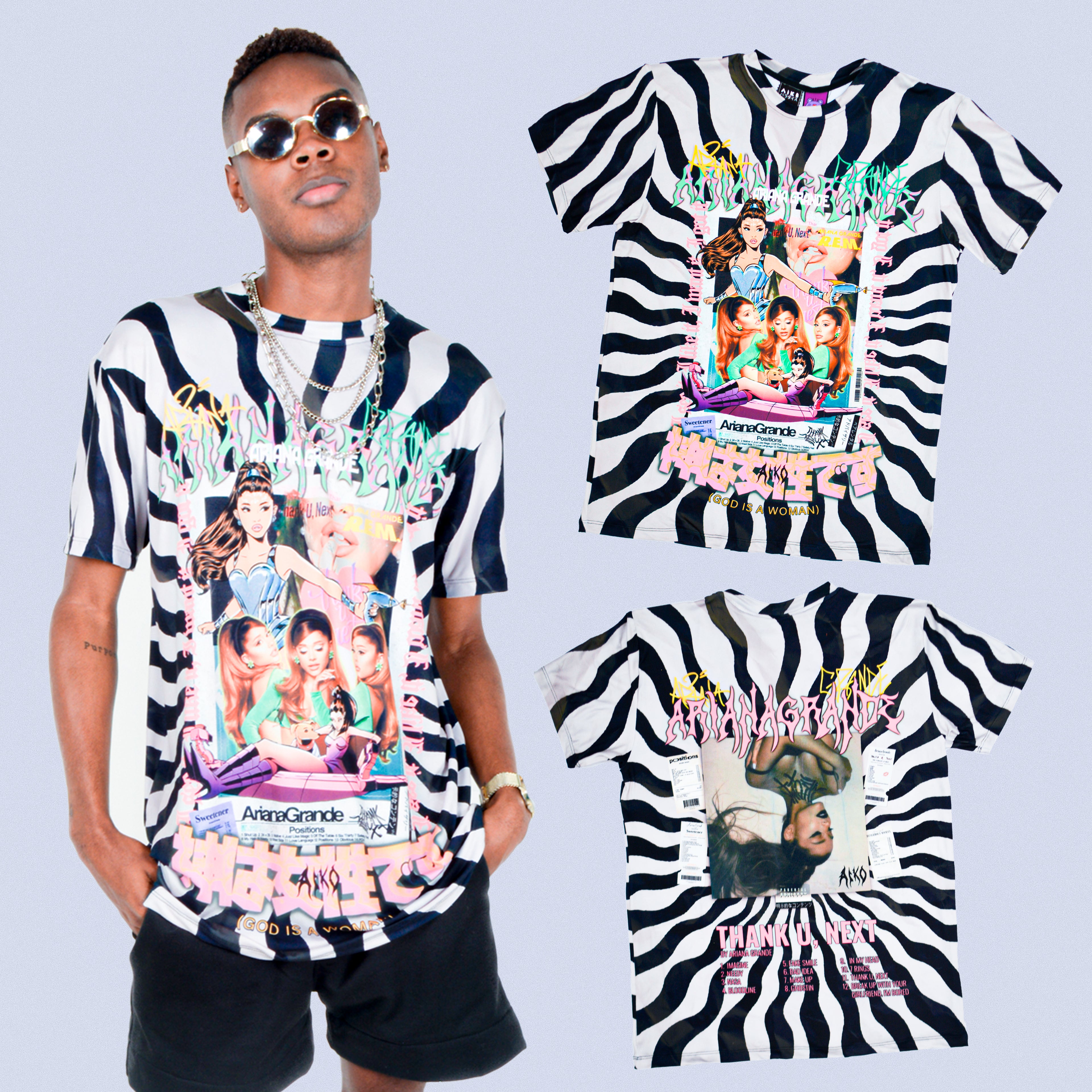 Camiseta Ariana Grande By: Aiko