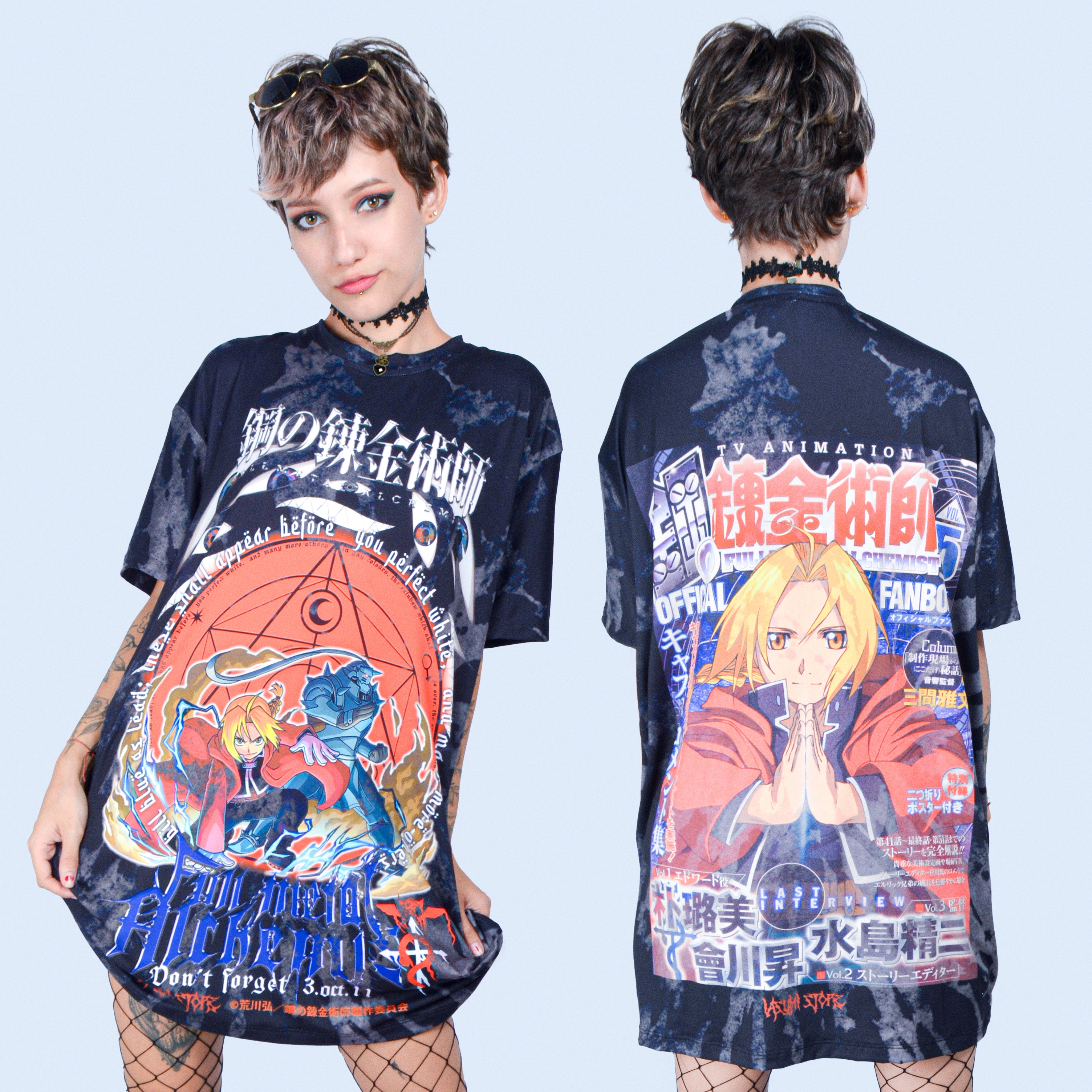 Camiseta Sublim Full Metal Alchemist