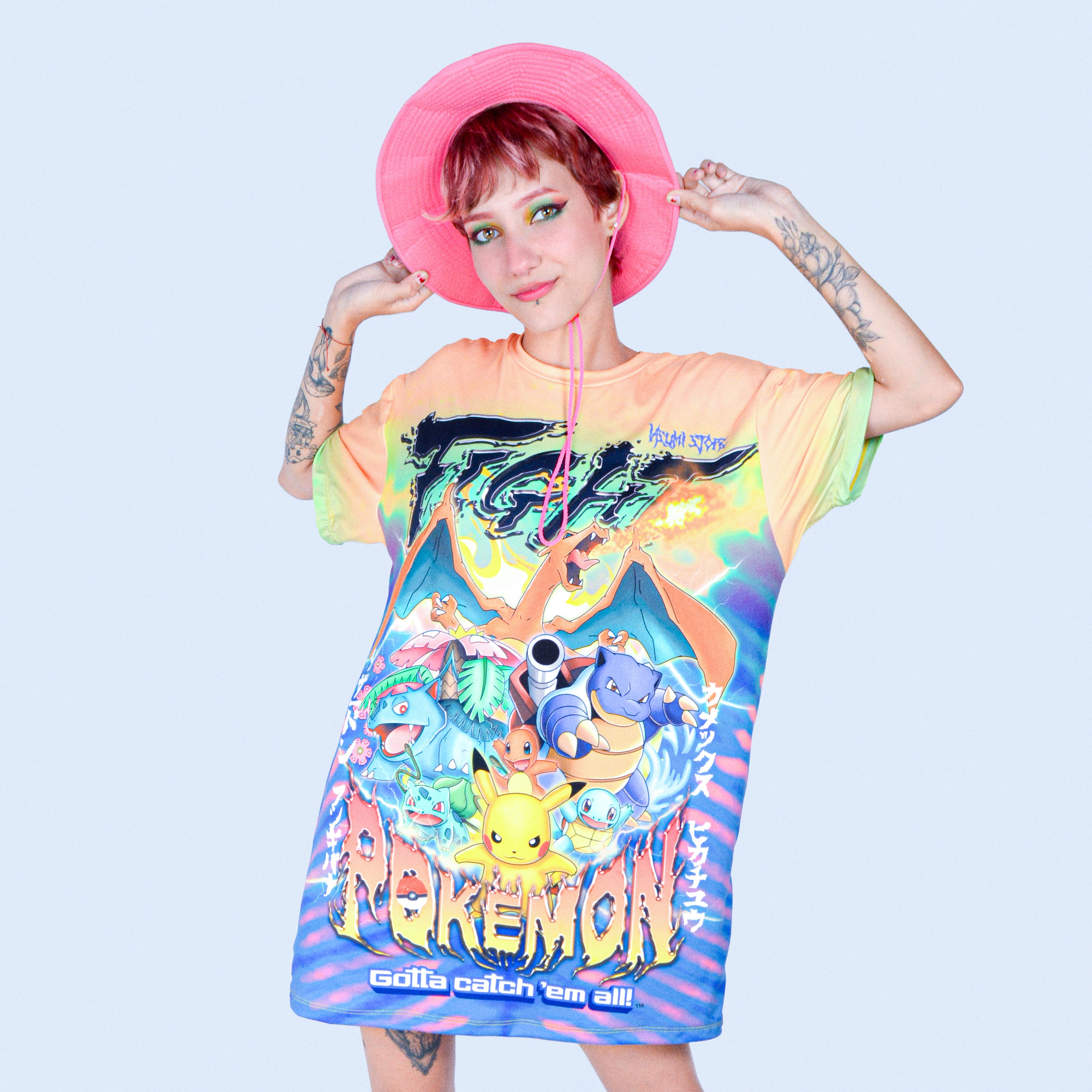 Camiseta Sublim Pokémon