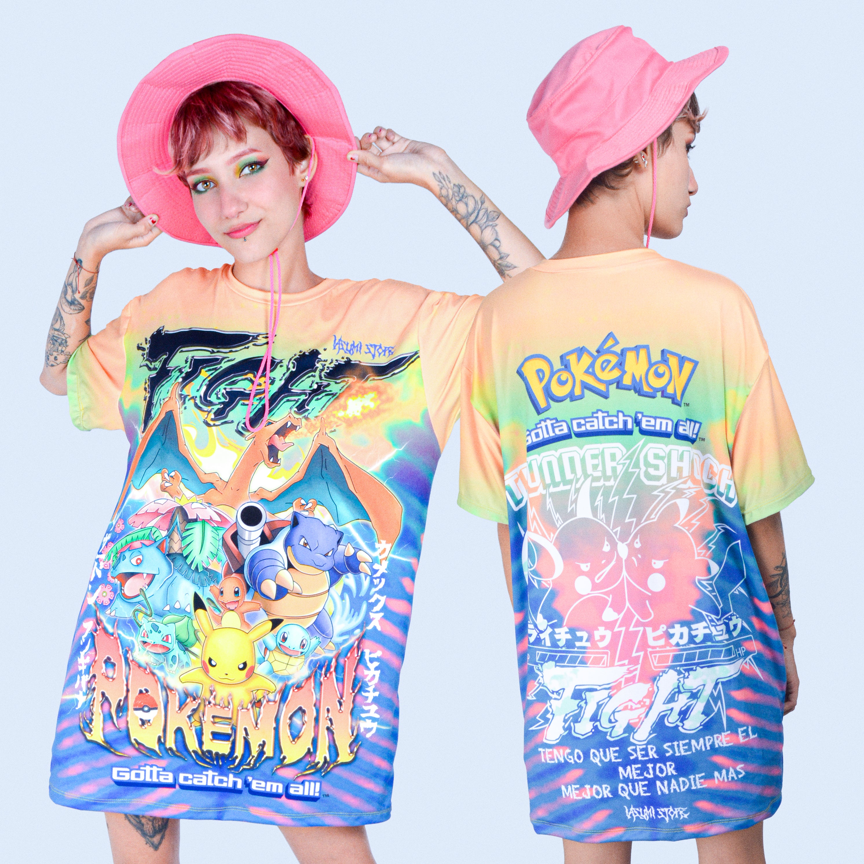 Camiseta Sublim Pokémon