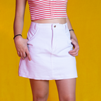 FALDA BLANCA — COWGIRL