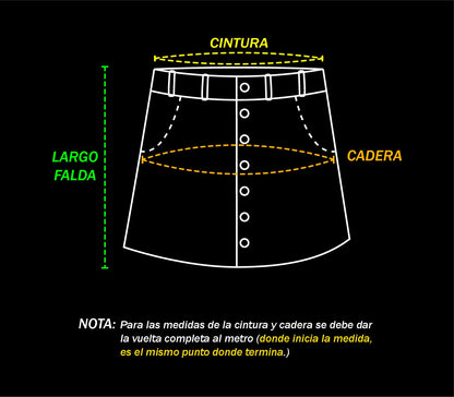 FALDA LANA — DALLAS