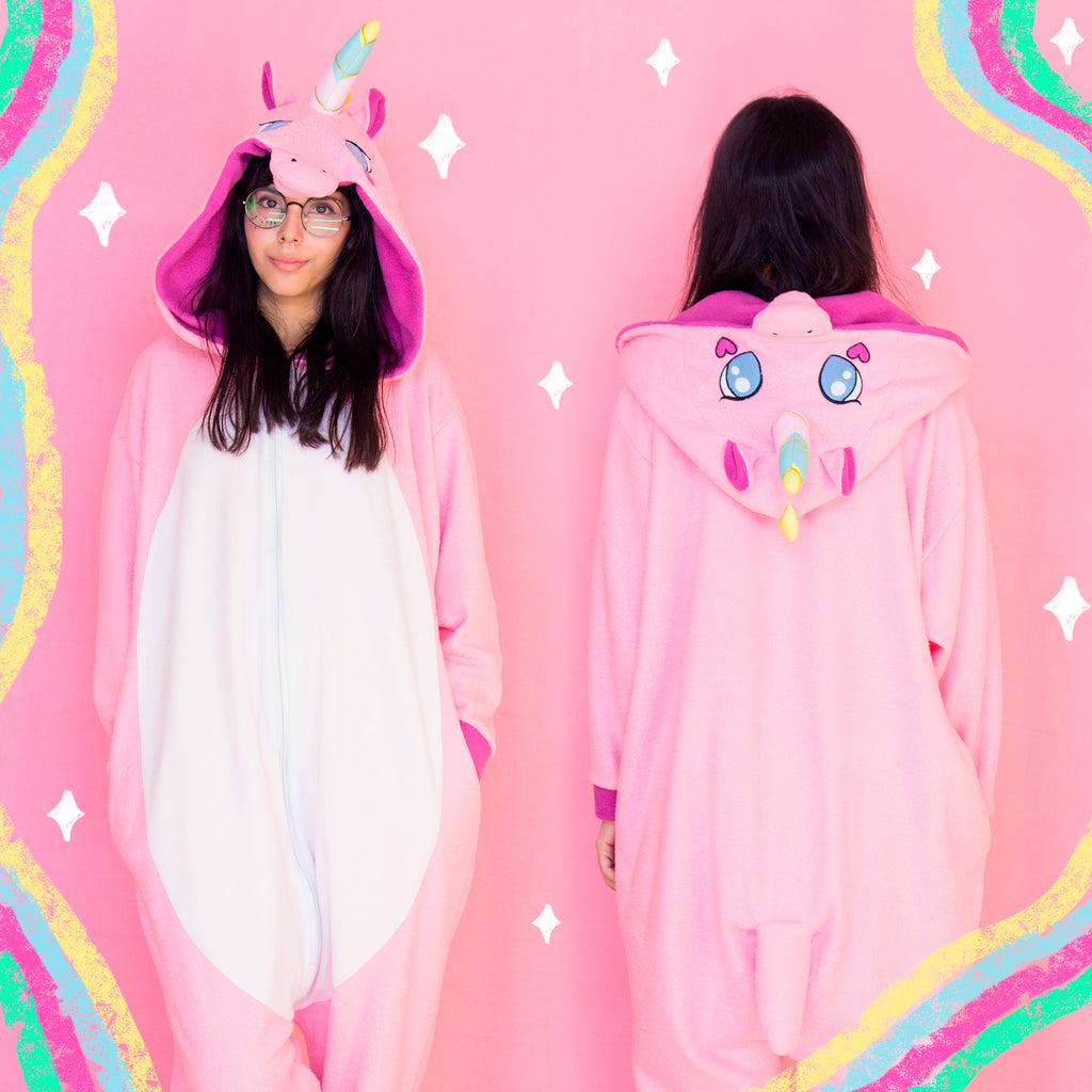 Kigurumi Unicornio Rosa